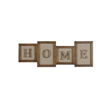 Mayco Vintage 3D Wooden Alphabet Letters 'Home' Sign Decor Board